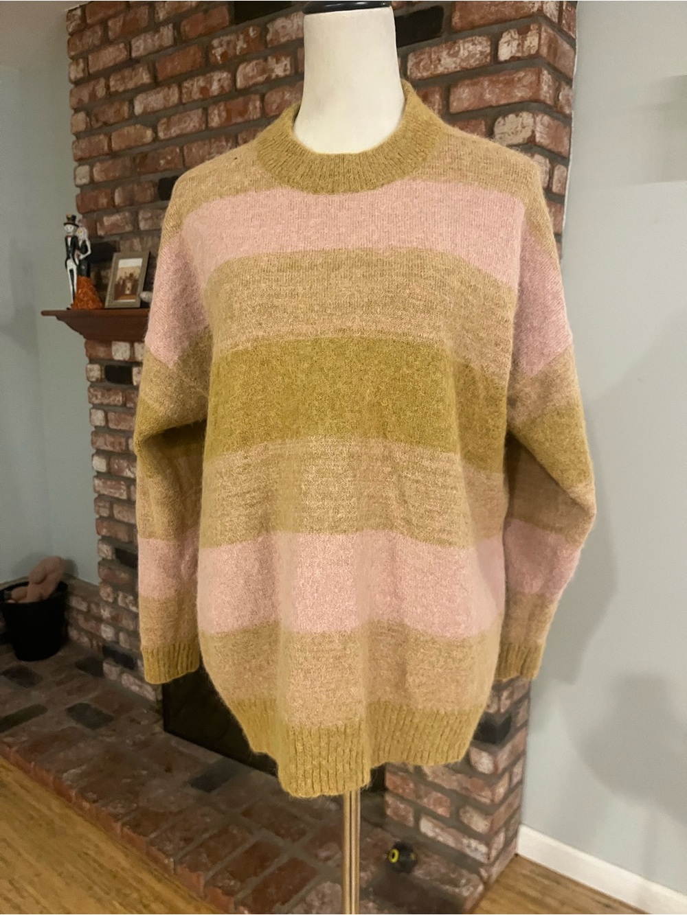 Madewell $148 Otis Space Dye Pullover Sweater